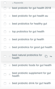 search results list of best probiotics for gut health